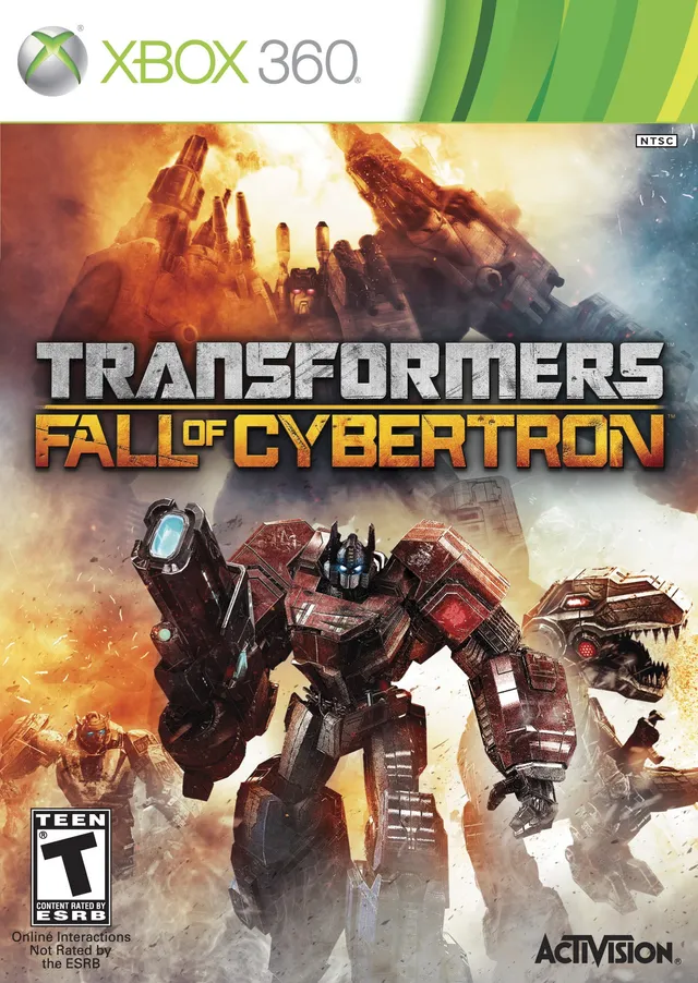 Activision Transformers Fall of Cybertron gioco Xbox 360